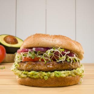 Turkeyless burger from Beyond the Butcher