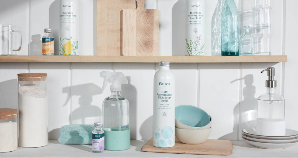 Grove Collaborative sustainable cleaning products