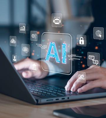 An image representing AI technology and capabilities.