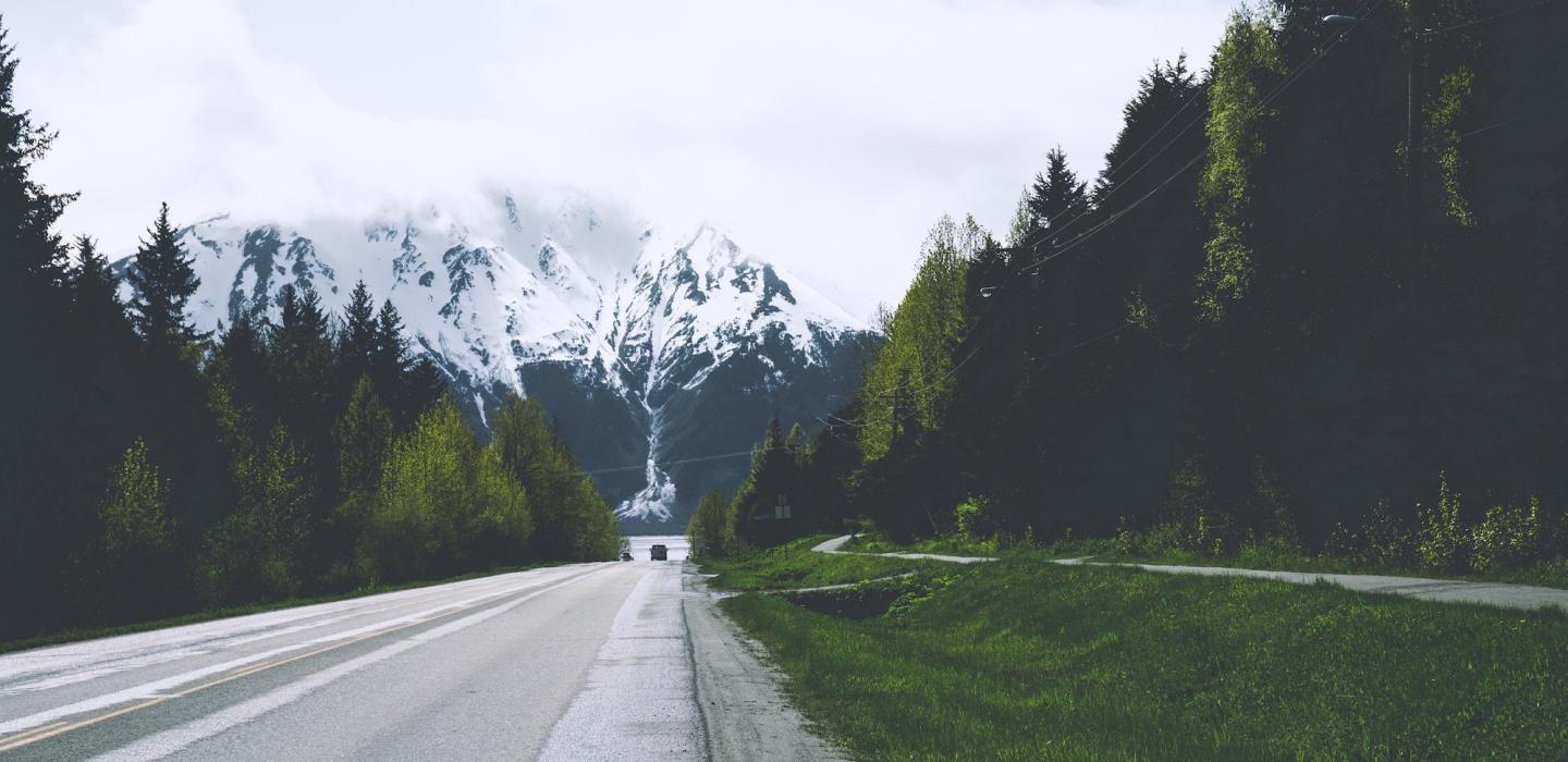 Alaska wilderness and roads