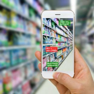 Customer use of augmented intelligence in retail