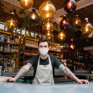 Contactless payments and menus at restaurants using QR Codes.