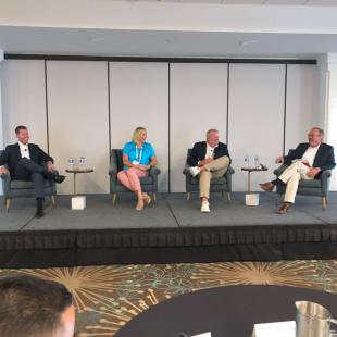 Executives at the California State Retail Meeting 