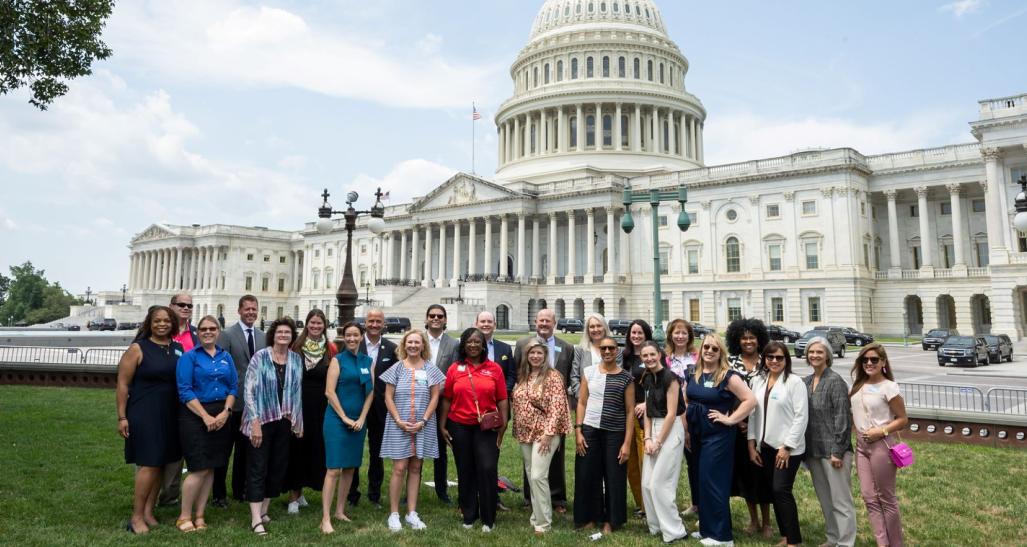 Individuals at the 2023 NRF Small Business Fly-In