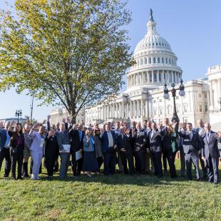 Individuals on Capitol Hill for Fight Retail Crime Day 2023.