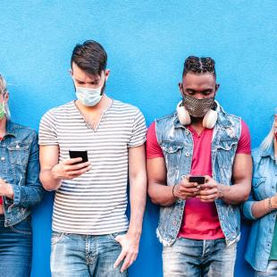 Gen Z shopping on social media