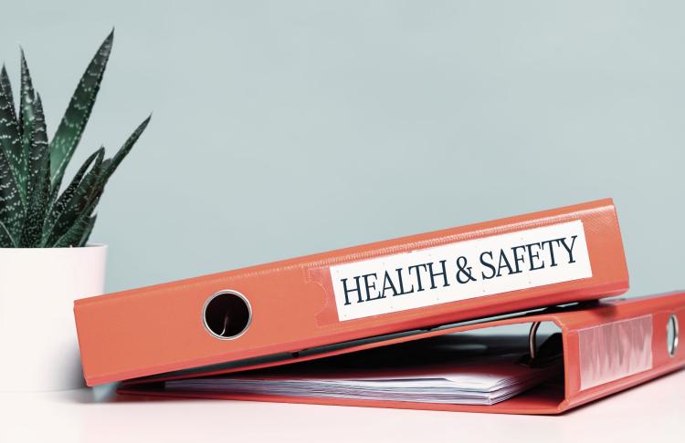 Health & Safety label