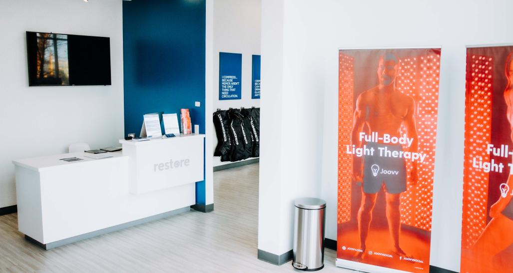 Interior of Restore Cryotherapy
