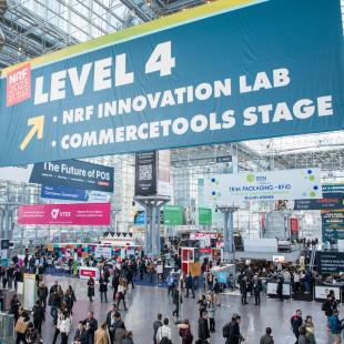 A sign from NRF 2023: Retail's Big Show.