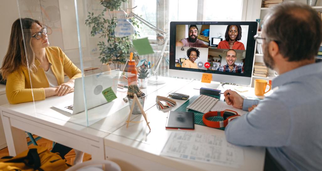Virtual meetings amid pandemic
