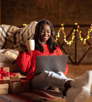 Winter holiday shopping