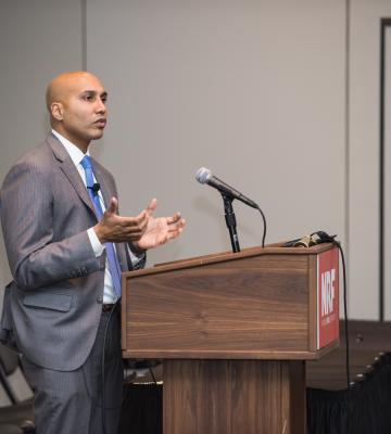 Speaker at the IT Security council meeting at retails big show in 2018