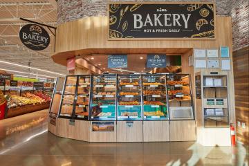 Interior of a Lidl store