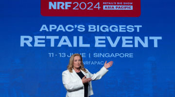 Martine Reardon speaks at Big Show APAC 2024.
