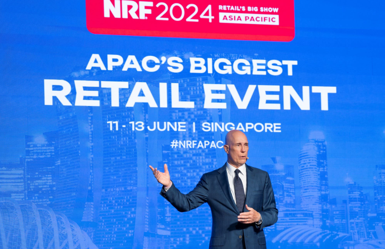NRF President and CEO Matthew Shay at Big Show APAC 2024.