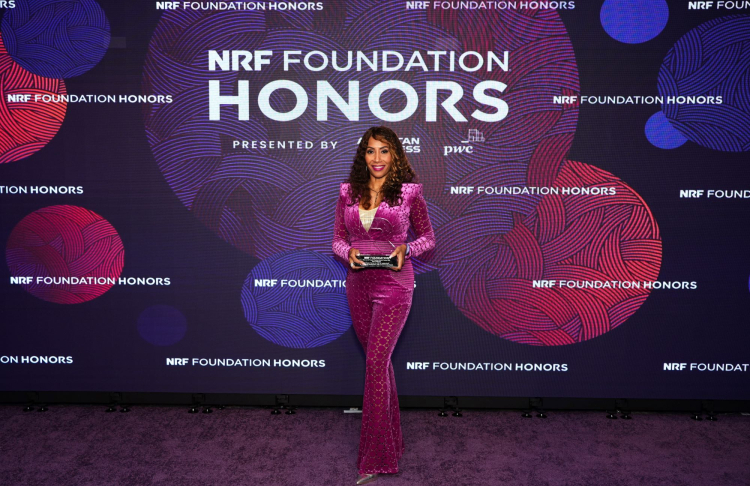 Mecca Mitchell at the 2024 NRF Foundation Honors.