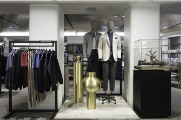 Nordstrom Men's store NYC interior