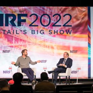 Log jam at the ports session at NRF 2022