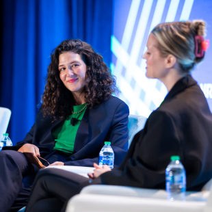 Women speaking at NRF Nexus.