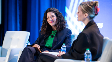 Women speaking at NRF Nexus.