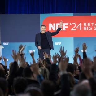 Lee Peterson speaking at NRF 2024: Retail's Big Show