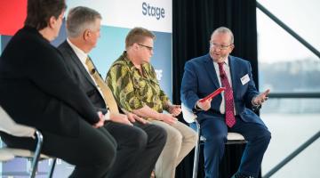 Speakers at the Supply Chain 360 Summit at NRF 2024.