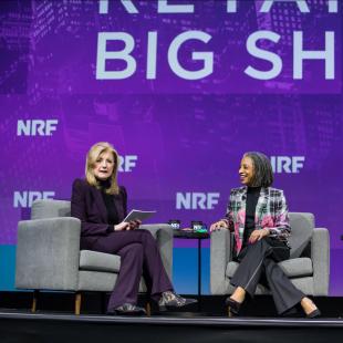 Leaders of Thrive Global, The Honest Company and Signet Jewelers speaking at NRF 2024: Retail's Big Show.