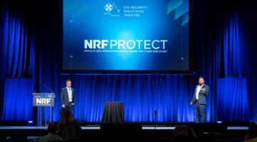 Individuals speaking at NRF PROTECT 2022.