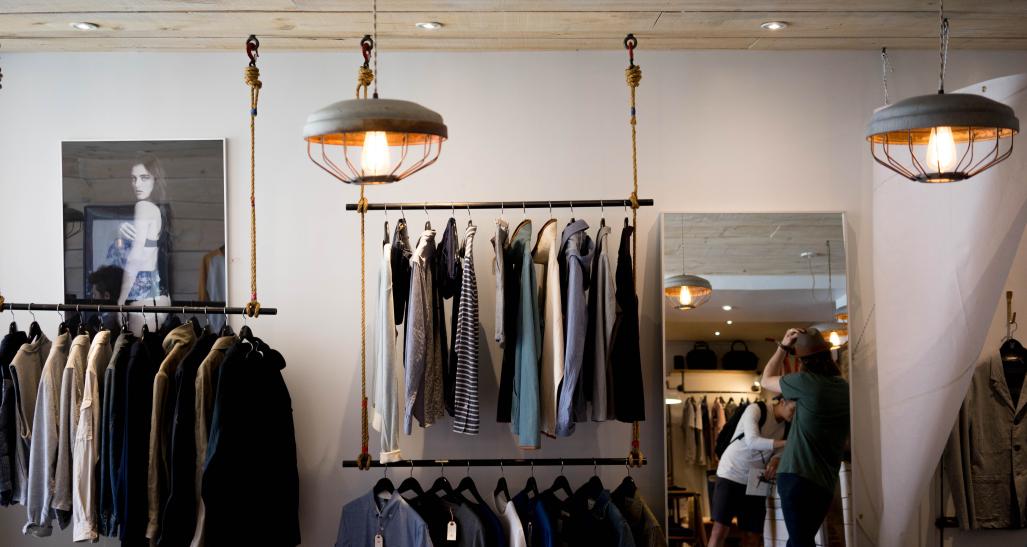 snapshot of the interior of a retail store