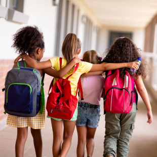 Kids at school.