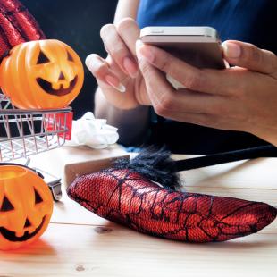 Halloween shopping