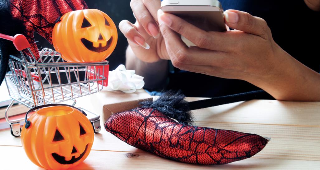 Halloween shopping