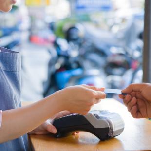 Credit card swiping
