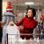 Retail worker during holidays