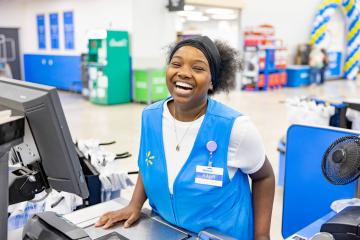 Walmart associate