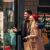 Individuals holiday shopping