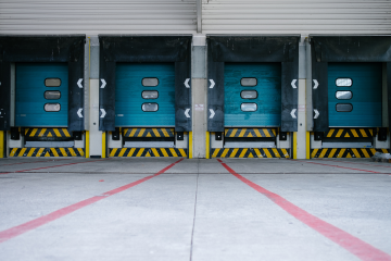 empty loading dock