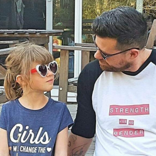 Mike Reynolds and daughter Leah
