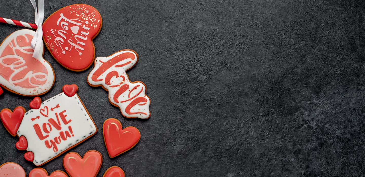 Valentine's day cookies